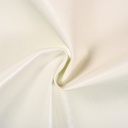 Ткань Дерматин (Кожзам) для мебели, цвет Белый (на отрез)  в Коломне