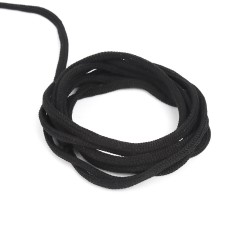 Шнур для одежды 4,5 мм, цвет Чёрный (на отрез)  в Коломне