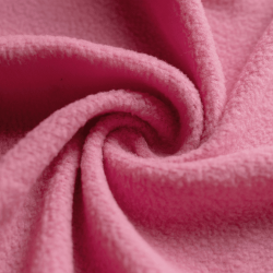Флис Односторонний 130 гр/м2, цвет Розовый (на отрез)  в Коломне