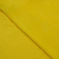 Флис Односторонний 180 гр/м2, Желтый (на отрез)  в Коломне