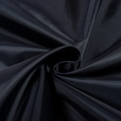 Ткань подкладочная Таффета 190Т, цвет Темно-Синий (на отрез)  в Коломне