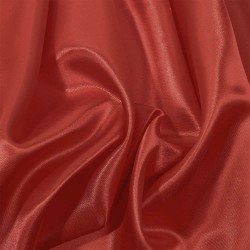 Ткань Атлас-сатин, цвет Красный (на отрез)  в Коломне