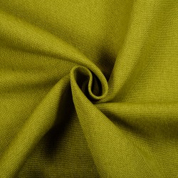 Ткань Рогожка (мебельная), цвет Зелёный (на отрез)  в Коломне