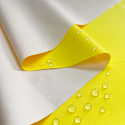 Водонепроницаемая Дышащая Мембранная ткань PU 10'000, цвет Жёлтый (на отрез)  в Коломне