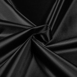 *Ткань Оксфорд 210D PU, цвет Черный (на отрез)  в Коломне