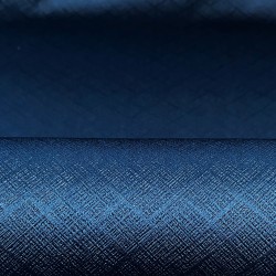 Ткань Блэкаут для штор светозатемняющая 100% &quot;Орнамент Синий&quot; (на отрез)  в Коломне